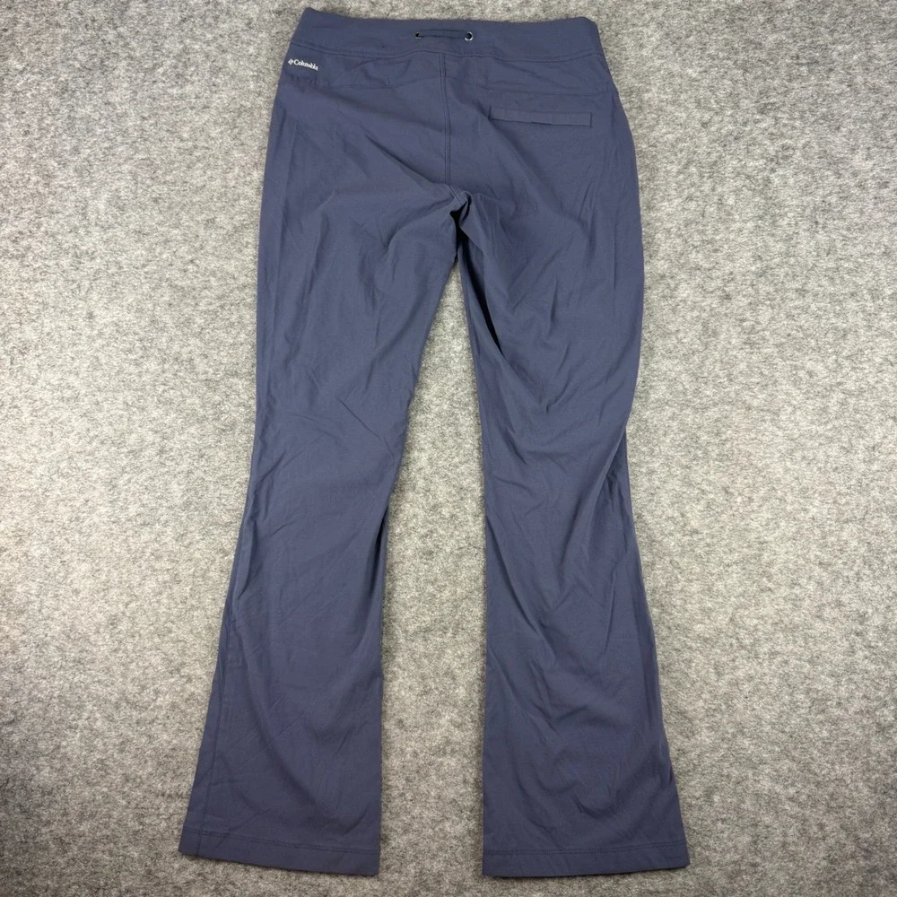 Columbia Omni-Shield Women 6 Regular Blue Hiking Flare Pants Water Repellent